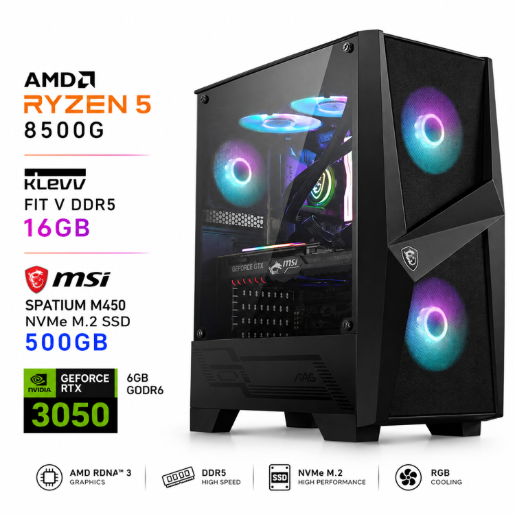 خرید کامپیوتر Lite Forge 100R 8500